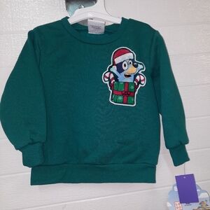 Nwt Bluey Crewneck Sweatshirt 18 Months